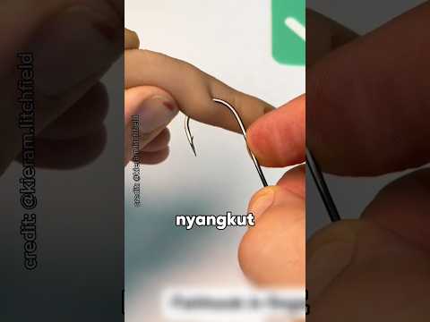 Jika Kail Pancing Nyangkut, Jangan Langsung Ditarik‼️😱