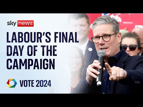 Watch live: Sir Keir Starmer's final campaign speech in West Midlands