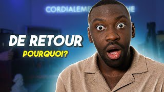 Je suis de retour sur YouTube