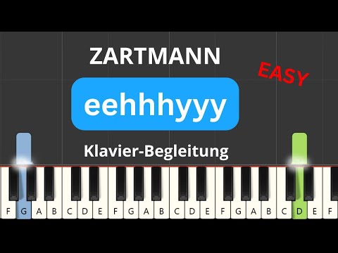 Zartmann- eeyhhhyyy (Easy Piano Tutorial)