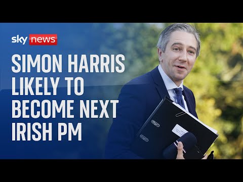 Irish Leadership: Simon Harris likely to become Ireland's next prime minister