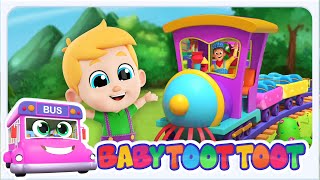 Canzone Del Treno  |  Altro Ancora Video di Cartoni Animati per Bambini - Babytootoot