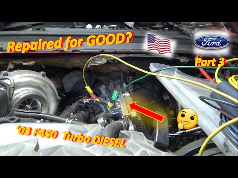 (Pt 3) Possessed PowerStroke FIXED?! (WEIRD Crank No-Start: '03 Ford F450 Diesel)