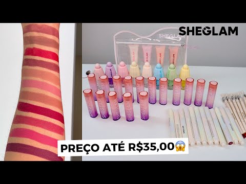 CLASSIFICAÇÃO de todos os produtos para lábios SHEGLAM 2024