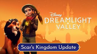 Disney Dreamlight Valley\'s Scar\'s Kingdom Update now live, Villains-themed Star Path active