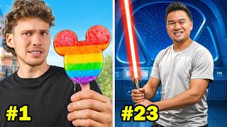 24 Challenges In 24 Hours at Disneyland!