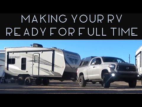 Brand New RVs Aren't Ready For Full-Time Travel: The Plan For Our 2 Week Toy Hauler Upgrade/Build