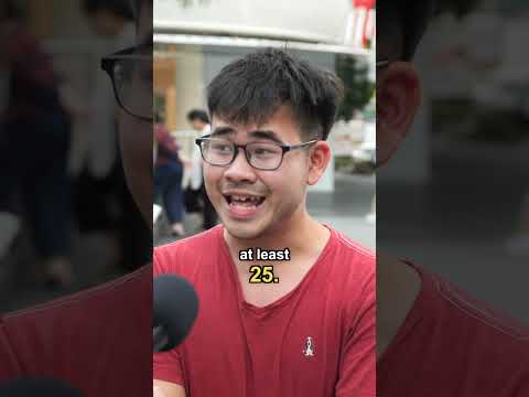 Ideal Age to Settle Down in Singapore? #shorts
