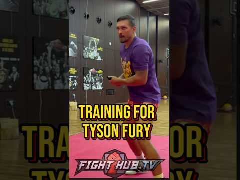 Oleksandr Usyk NEW TRAINING for Tyson Fury!