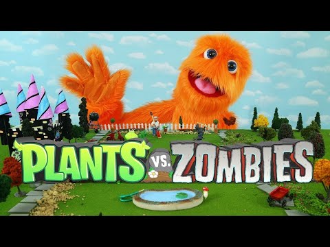 Plants vs. Zombies Garden Warfare 2 Animation TOYS Episode 2 Toy Play Backyard Pool Party for kids