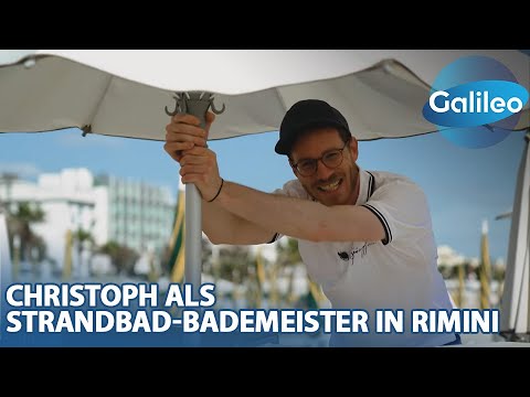 Schwitzen zwischen Sonnenschirmen: Arbeiten als Bademeister in Rimini