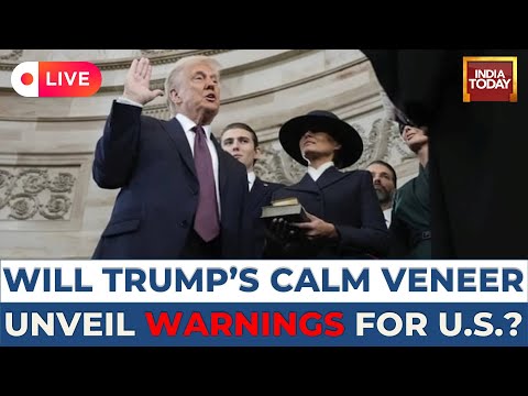 Trump's Inauguration LIVE: Beneath Calm Veneer, Rests Dire Warnings For US Democracy | India Today