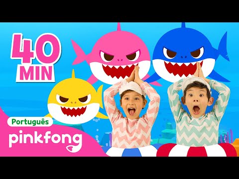 Dança do Bebê Tubarão e as melhores músicas infantis | +Completo | Pinkfong! Canções para Crianças