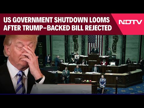 Donald Trump | US Government Shutdown Looms After Trump-Backed Bill Rejected