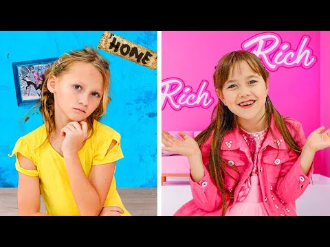 Kisah Gadis Miskin vs Gadis Kaya - Anak-anak belajar untuk bersikap baik