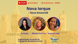 Nova York Live Especial com a Cantora Fortuna a Historiadora Daniela Levy e Silvana On Tour!