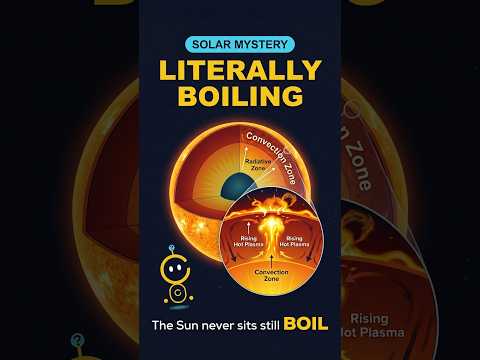 Thumbnail for the newest episode: Why the Sun Is Literally Boiling