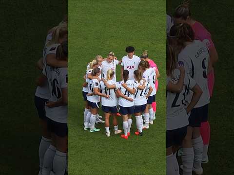 THE HUDDLES: Pre-Match: Tottenham Hotspur Women v Aston Villa Women: WSL Clash