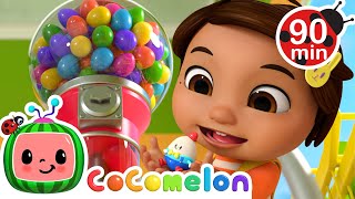 Humpty Dumpty Grocery Store Song! + Fun Toy Eggs!🥚| CoComelon Nursery Rhymes for Kids 🍉🎶