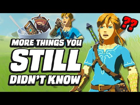 18 MORE Things You STILL Didn't Know In Zelda Breath Of The Wild