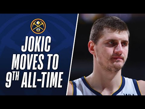 Nikola Jokic Moves To 9th All-Time On The TRIPLE-DOUBLES list!