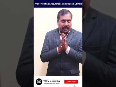 AASB  (Auditing & Assurance Standard Board Of India)? – #Shortvideo – #auditing  – #bishal -Video@78