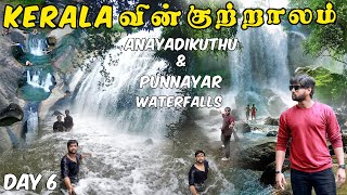 Thodupuzha | Anayadikuthu Waterfalls | Punnayar Waterfalls |  Day 6 | Aravind Vlogs