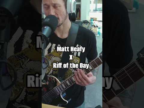 Check out this Matt Heafy riff of the Day from the Trivium song 