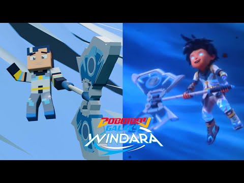 Inilah Kuasa Boboiboy Beliung! 🌪️(Windara Minecraft Animation)