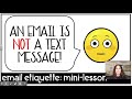 Email Etiquette Essentials