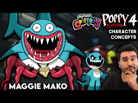 What Could Be In Poppy Playtime | Maggie Mako | Nightmare Critters | Character Concept -Chapter 4