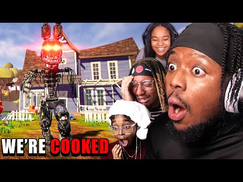 Bonnie Terrorizing 4 Helpless Noobs in Hello Neighbor thumbnail