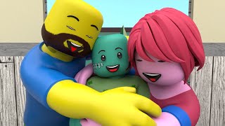 ROBLOX Brookhaven 🏡RP: Adopted A Baby Zombie | Roblox Animation