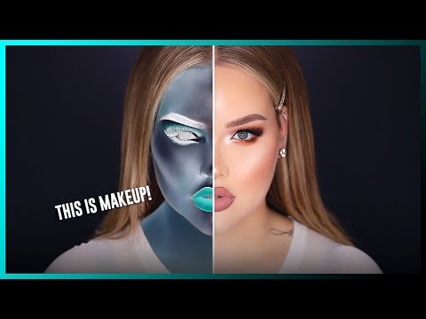 INVERTED X-RAY Makeup! WTF!