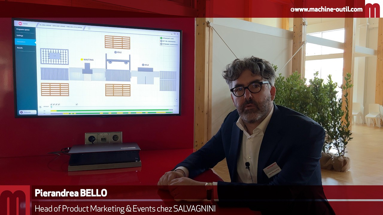 Logiciel de pilotage de lignes flexibles automatisées de tôlerie