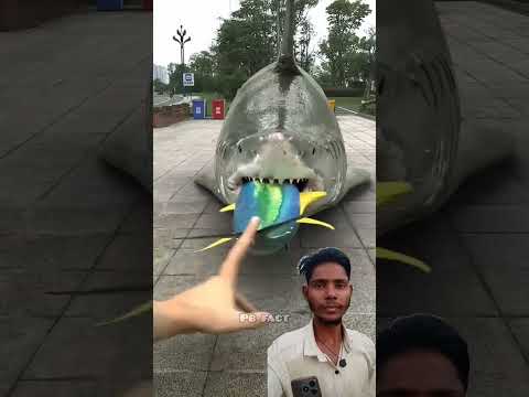 moti machli ka pet fat Gaya #shark #sharkscience