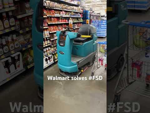 Walmart solves #FSD #allelectric #fsdbeta