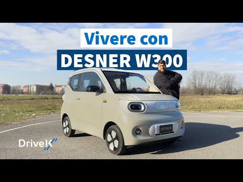 Una giornata con la MICROCAR ELETTRICA! | DESNER W300 MACARON