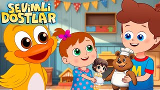 Kardeşim Olsa 🪗 Çocuk Şarkısı | Yeni Animasyon Klip | Sevimli Dostlar Bebek ve Çocuk Şarkıları