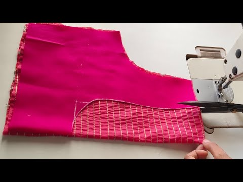 Blouse design. Cutting and stitching. Back neck design. Blouse designs 