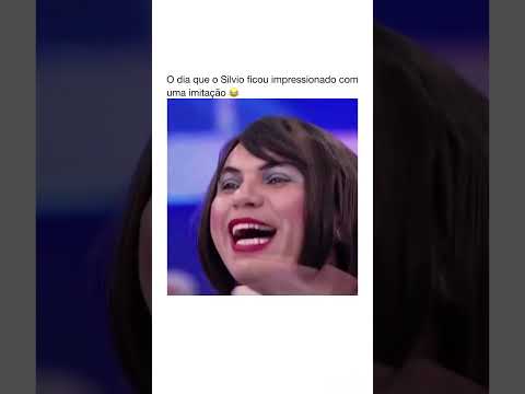Silvio ficou impressionado com essa imitação