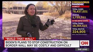 Border wall construction presses on in Trump's final days   CNN Video