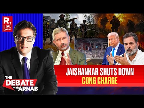 Debate With Arnab LIVE: Jaishankar Sets Record Straight On Trump Mediation Point