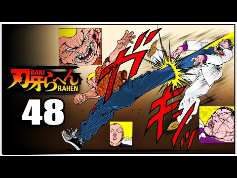 Baki Rahen Cap 48 Jack Hanma no se rinde ante Hanayama
