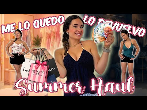MI MADRE ME DIJO "ELIGE LO QUE QUIERAS"... Y ESTO PASÓ 😅 ¿ME LO QUEDO O LO DEVUELVO? HAUL VERANO '25
