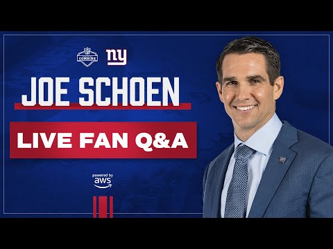 GM Joe Schoen Answers Fan Questions at NFL Combine | New York Giants video clip
