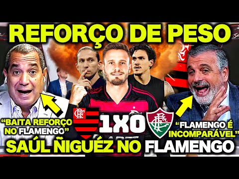 PASCOAL FICA de BOCA ABERTA com o NOVO REFORÇO do FLAMENGO e ZINHO deu o PAPO ! SAÚL NO FLAMENGO