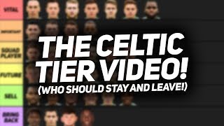 THE CELTIC TIER VIDEO! (Who should stay and go!)