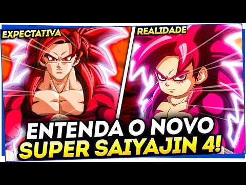 30 ANOS PRA ISSO? ENTENDA COMO GOKU ALCANÇOU O SUPER SAIYAJIN 4 EM DRAGON BALL DAIMA!