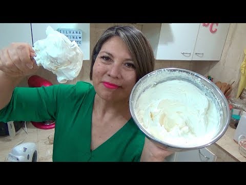 Crema Extra Firme y estable  Chantilly / Parte: 3  / Silvana Cocina
